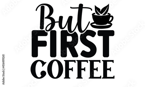 Coffee SVG T shirt Design Template