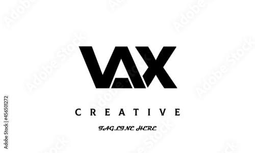 creative VAX three latter logo design