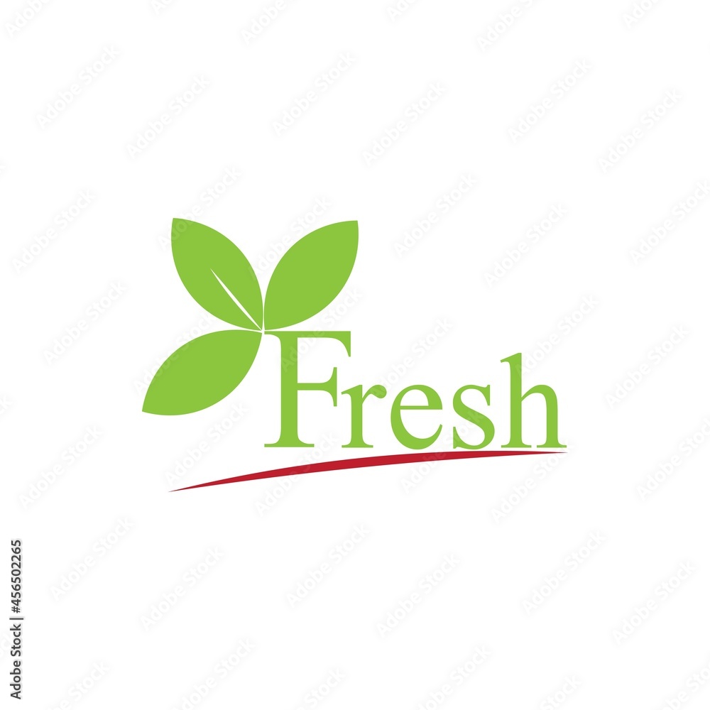 Fresh icon logo vector Fresh icon logo vector