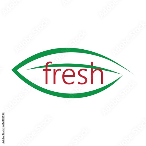 Fresh icon logo vector