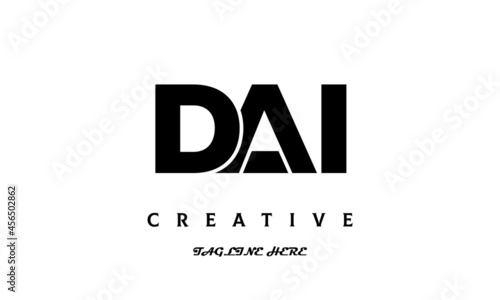 Foto creative DAI three latter logo design