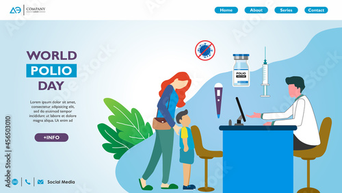 Vaccination concept. Immunization campaign. Vaccine shot. Health care and protection. Syringe with a vaccine bottle protection shield and virus. Medical treatment. Flat vector illustration.