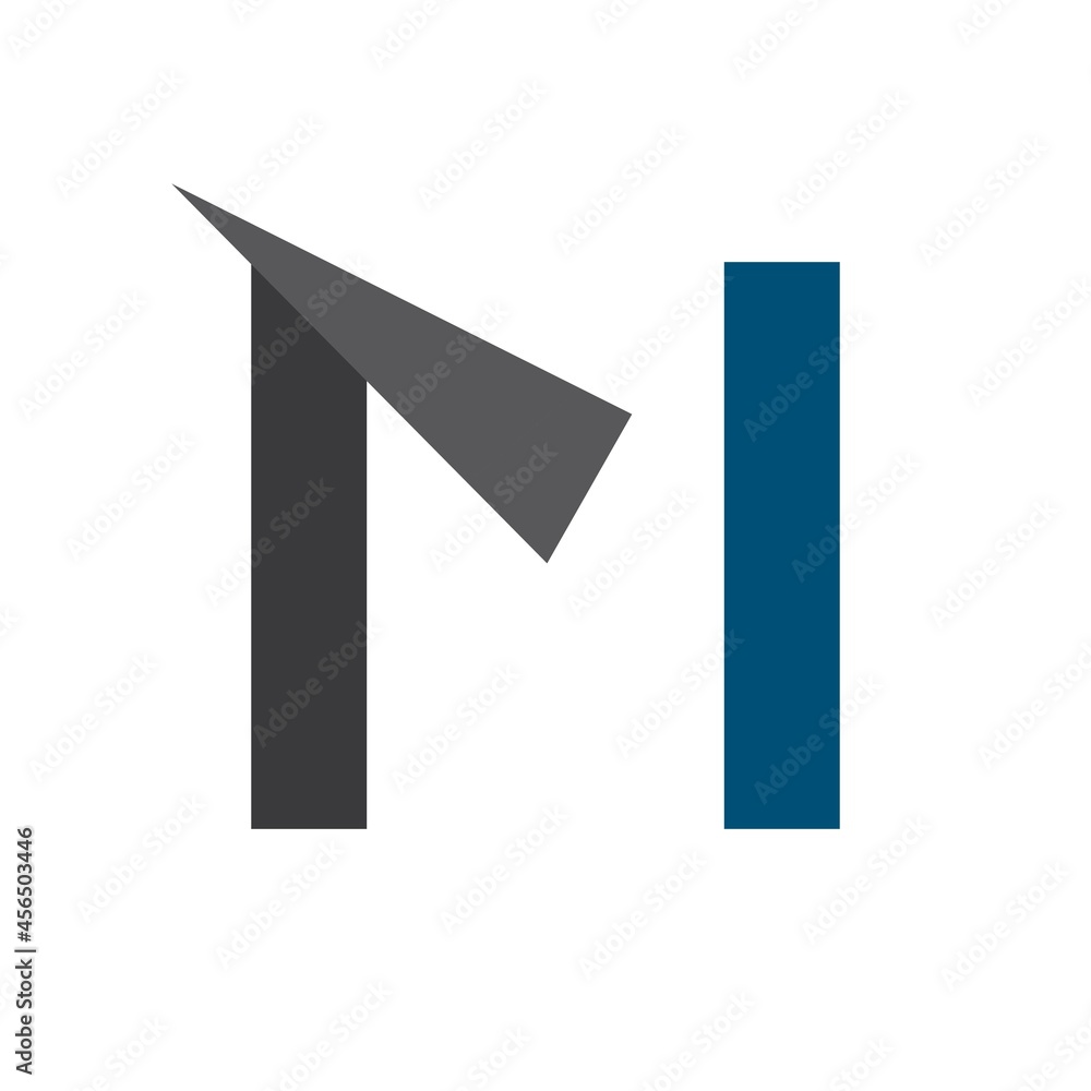Letter M icon logo vector Letter M icon logo vector