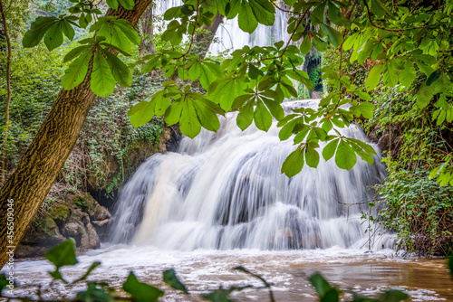 Canvas Print Waterfall In The Forest