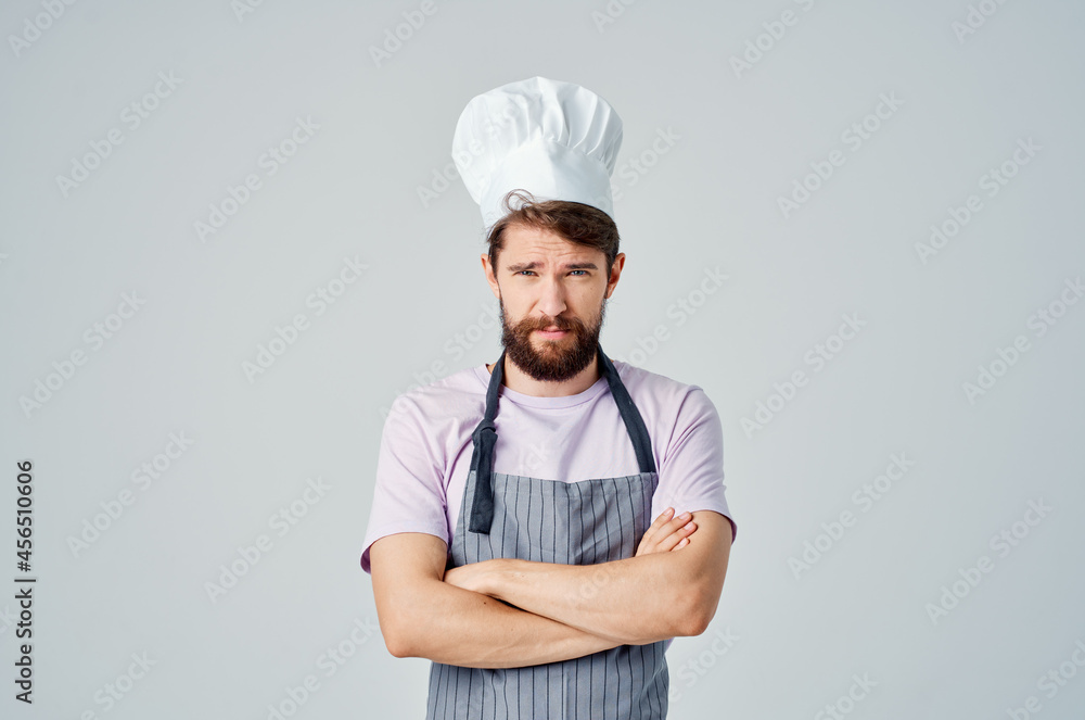 man in chef's uniform culinary profession work industry man in chef's uniform culinary profession work industry