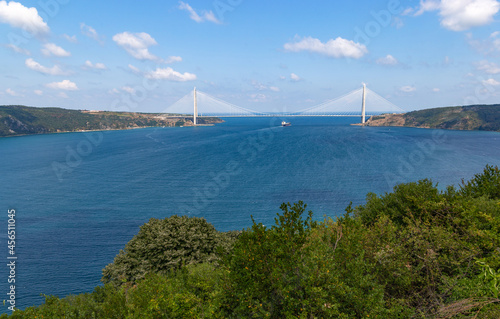 Third Bridge, Yavuz Sultan Selim Bridge. Istanbul, Turkey © Sergey Fedoskin