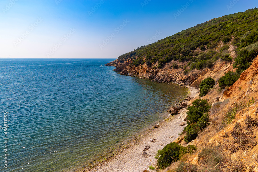 Beach on the Princes' Islands in the Sea of Marmara Beach on the Princes' Islands in the Sea of Marmara