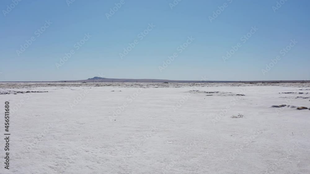 Baskunchak salt lake Aerial View from Drone. 2K footage. Baskunchak salt lake Aerial View from Drone. 2K footage.