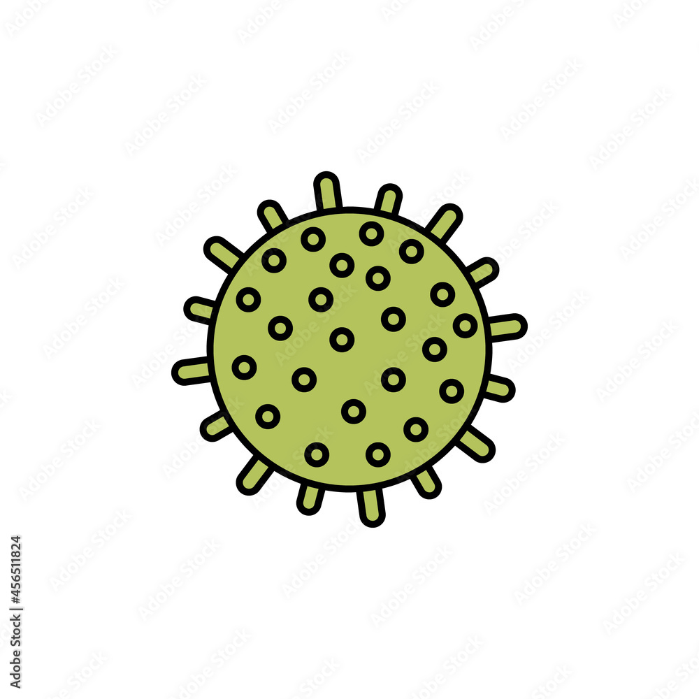 massage ball, yoga line illustration colored icon. Signs and symbols can be used for web, logo, mobile app, UI, UX massage ball, yoga line illustration colored icon. Signs and symbols can be used for web, logo, mobile app, UI, UX