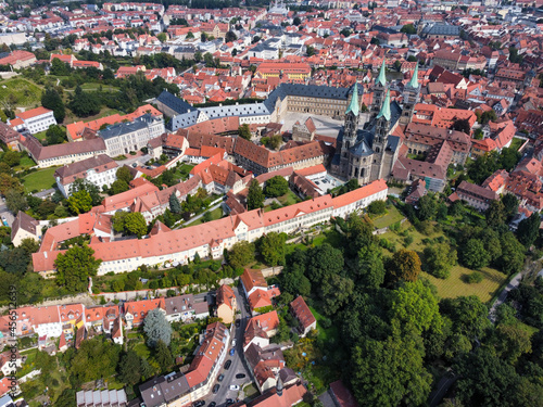 Bamberg in Franconia from above