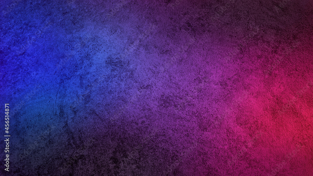 gradient red, blue, violet bright texture for designer background. rustic concrete with grungy texture background. colorful background. colorful wall.