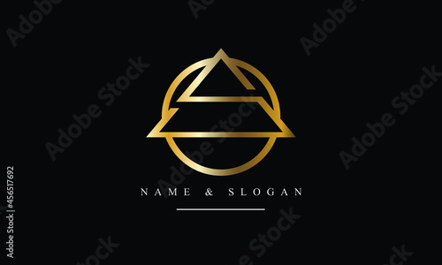 SO, OS, S, O abstract letters logo monogram