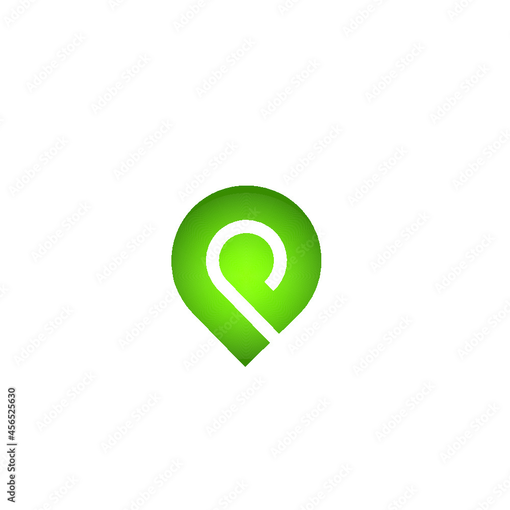 Letter P Location mark icon Letter P Location mark icon