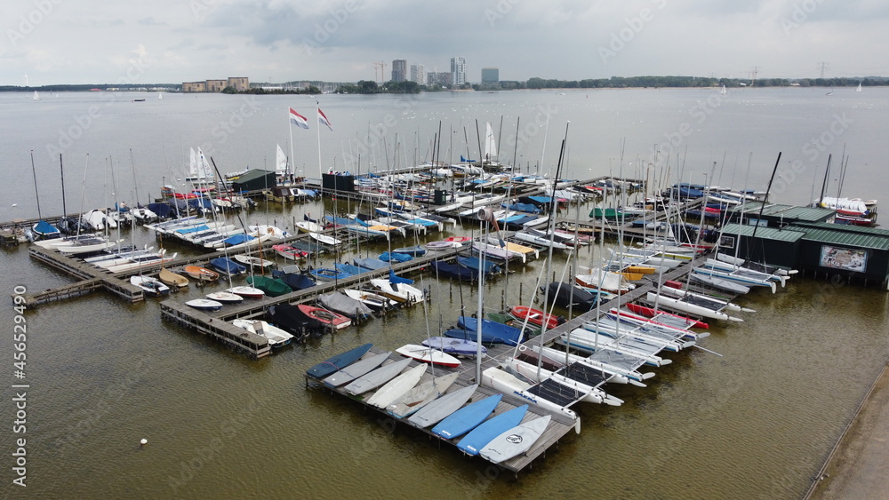 Boat Dock Muiderberg Almere Netherlands