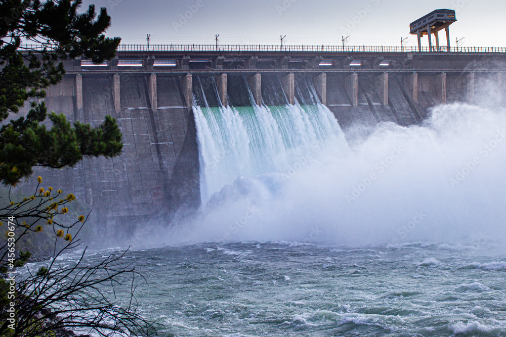 The power of hydroelectric power plants