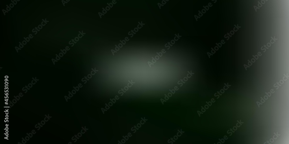 Dark green vector blur background. Dark green vector blur background.
