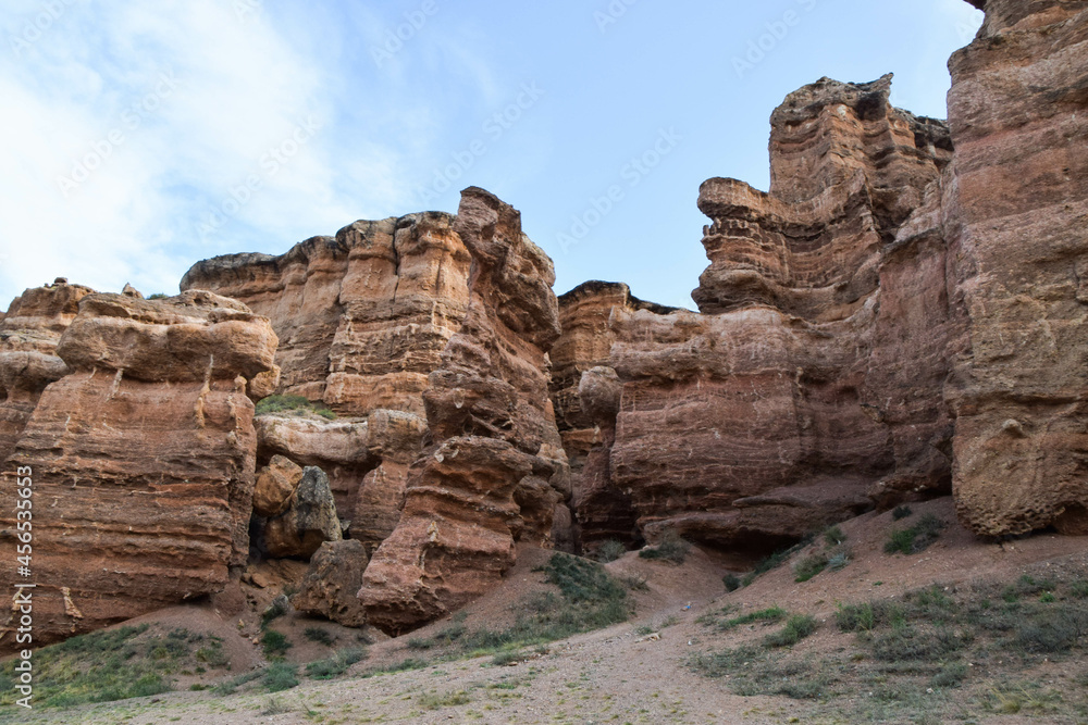 Charyn Canyon Nationalpark in Kazakhstan, east of Almaty, close to the Chinese border Charyn Canyon Nationalpark in Kazakhstan, east of Almaty, close to the Chinese border