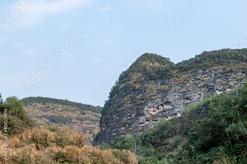 Mountains with world geology and Danxia landform