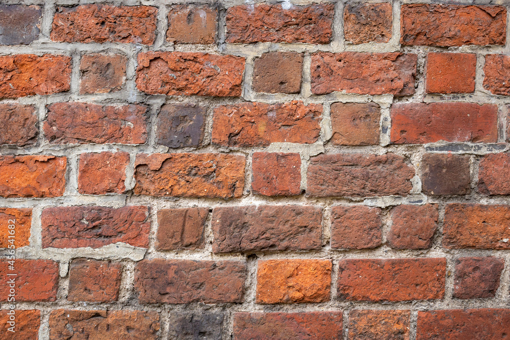 Fototapeta premium Background of old brick wall pattern texture.