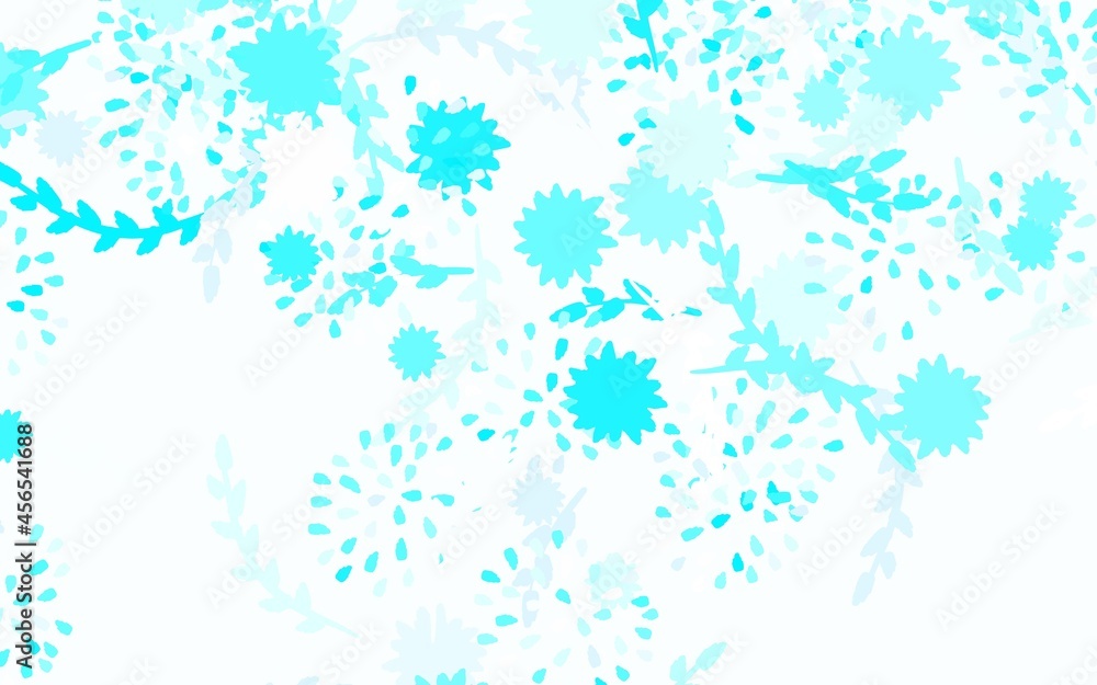 Light Blue, Green vector elegant background with flowers, roses. Light Blue, Green vector elegant background with flowers, roses.