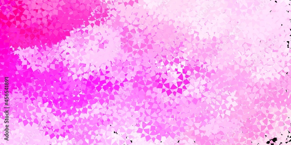 Light pink, yellow vector texture with random triangles. Light pink, yellow vector texture with random triangles.