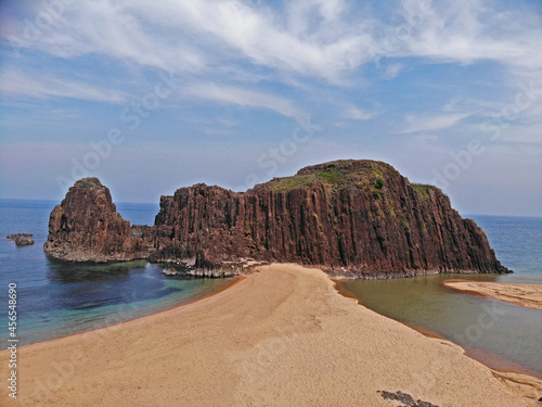 海の自然の建造物