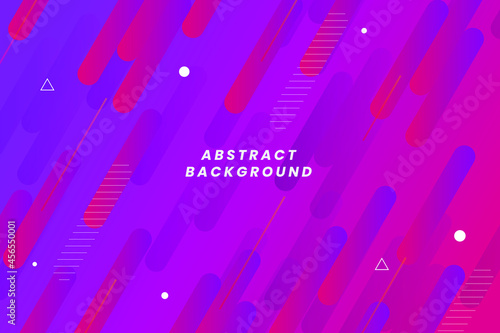 Abstract Geometric Circle Background for Landing Page and Website. Illustration Gradation Colorfull dynamic shapes. EPS 10 Vector.