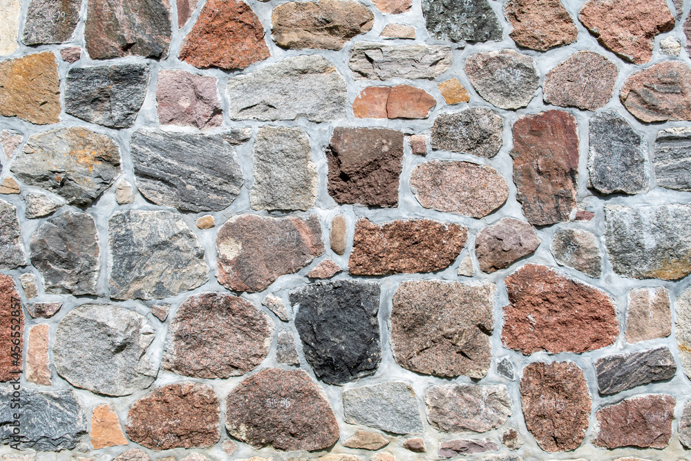 Naklejka premium Stone wall 
