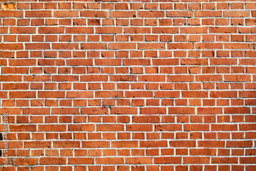 Fototapeta Old red brick wall 