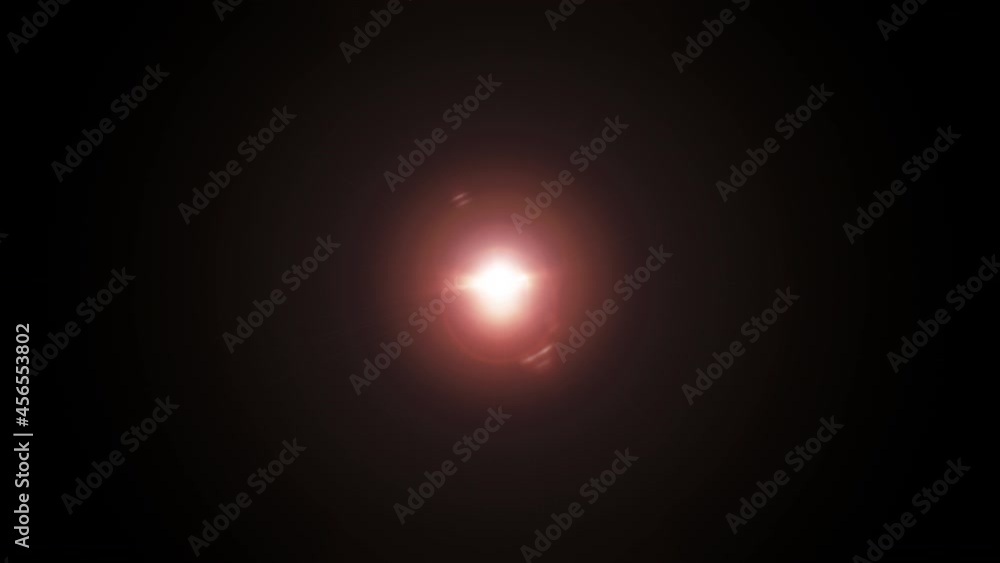 Abstract rotating searchlight optical lens flares burst shiny animation on black background loop. 4K flares lamp rays dynamic effect element for title, trailer or overlay your footage. Abstract rotating searchlight optical lens flares burst shiny animation on black background loop. 4K flares lamp rays dynamic effect element for title, trailer or overlay your footage.