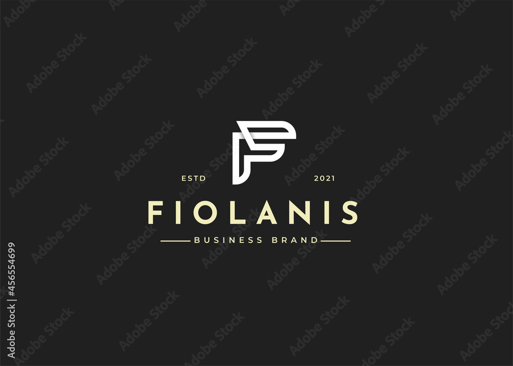 Modern initial F letter logo design template, Vector illustrations Modern initial F letter logo design template, Vector illustrations