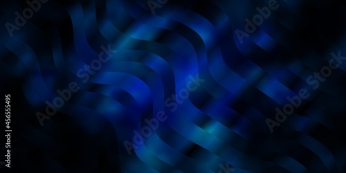 Dark BLUE vector texture with circular arc.