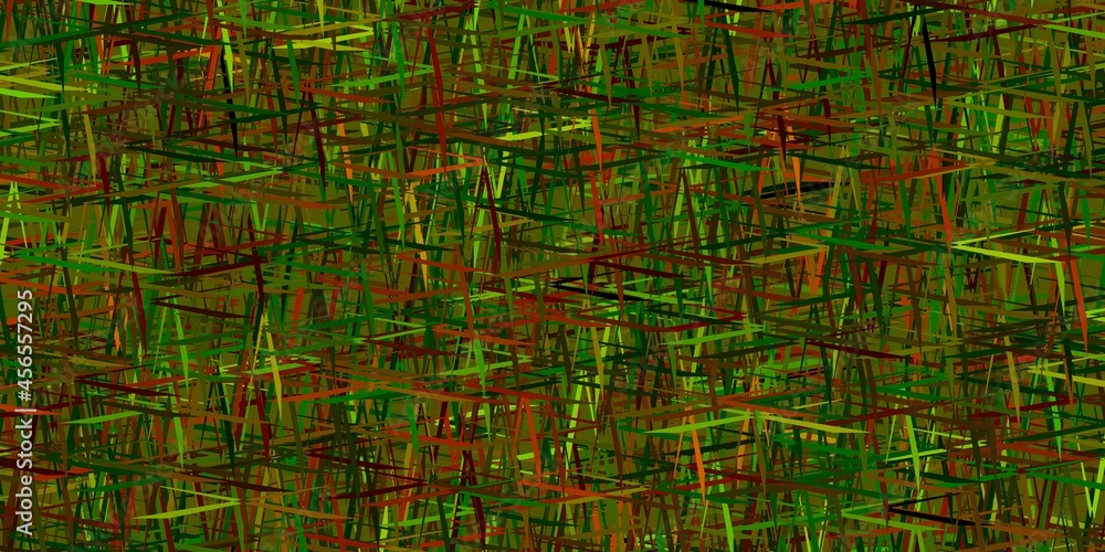 Fototapeta premium Dark Multicolor vector texture with colored lines.