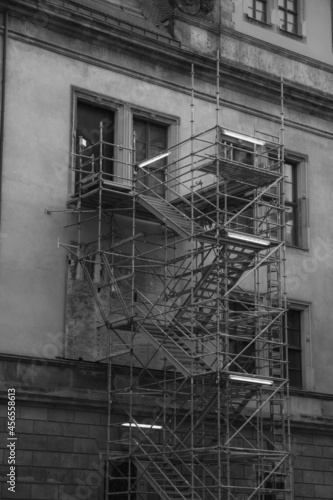 old abandoned building