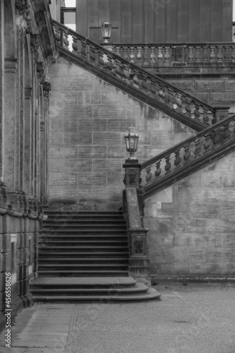 stairs to the building