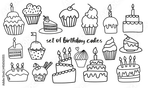 set-of-birthday-cakes