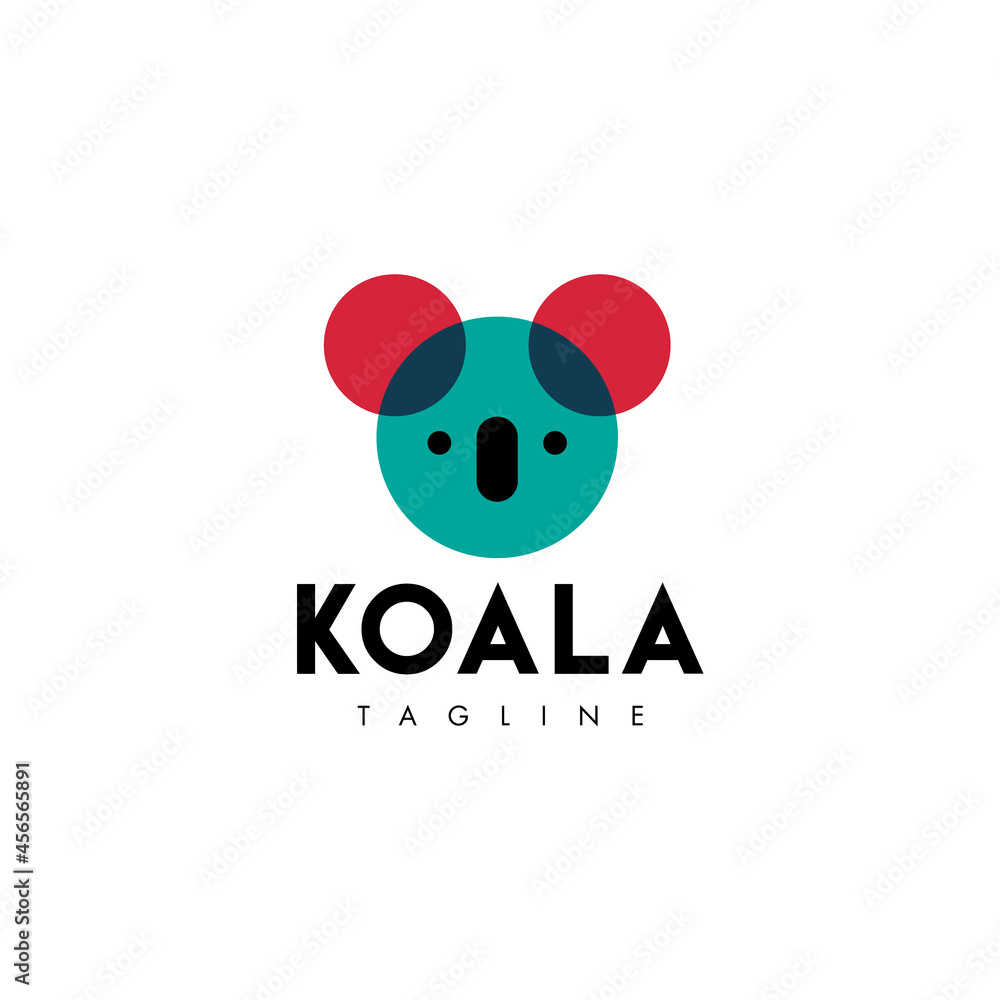 Фотография Koala. Logo template.