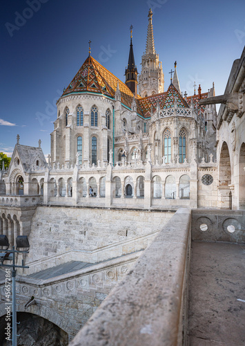 Matthias church in buda castle, Budapest, Hungary