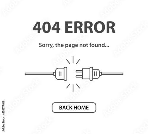 404 error page