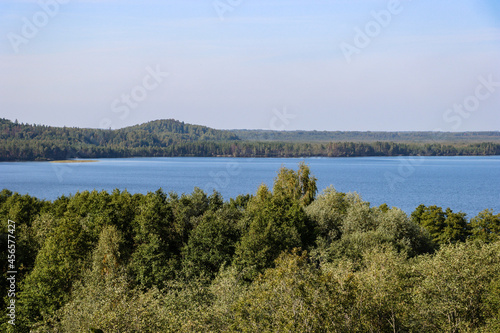 Lake and forest on a sunny day © Lelde