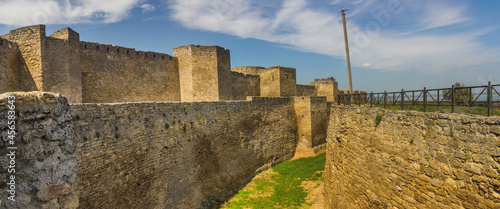 Fotografia the Akkerman fortress in Bilhorod-Dnistrovsky, Odessa region of Ukraine
