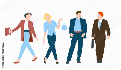 Business people.