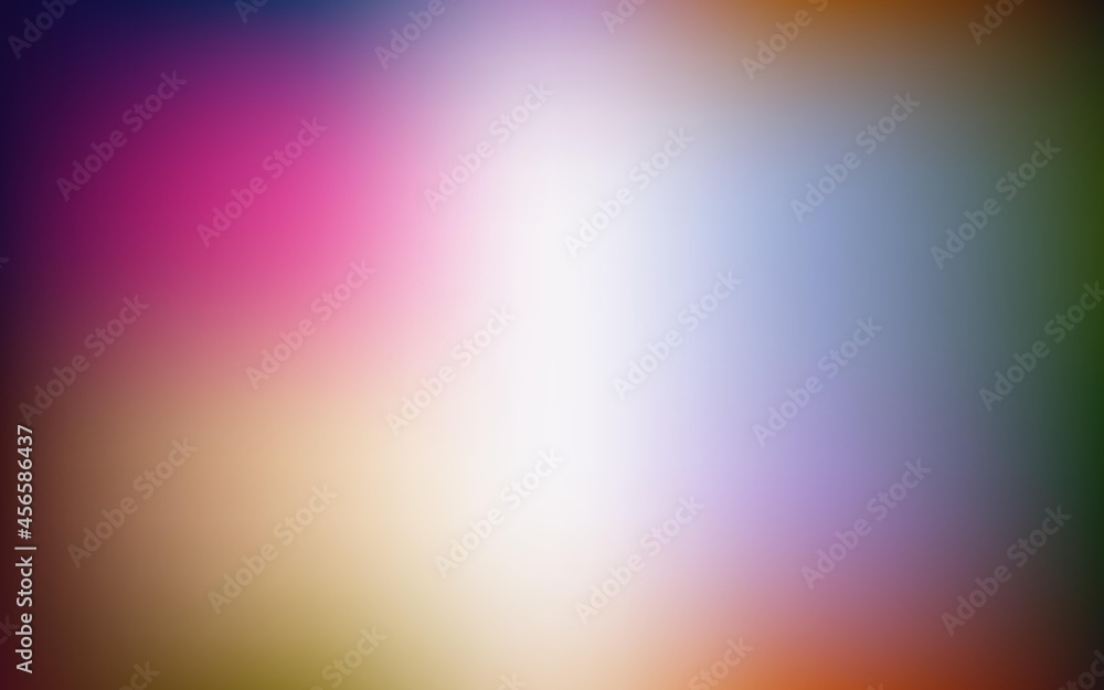 Light pink, green vector blur template.