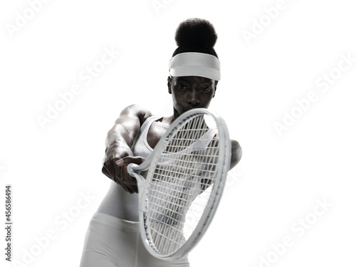 Tableau sur toile A female tennis player