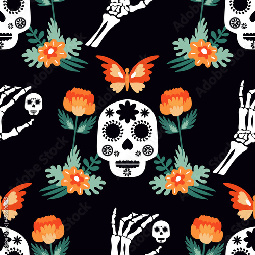 Skull pattern 26