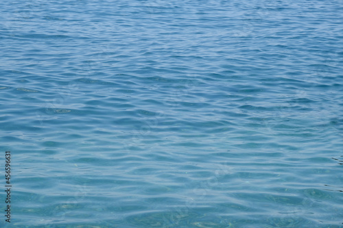 Light wavy close-up sea view.