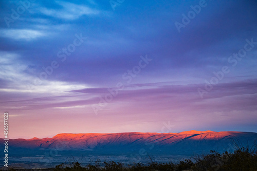 Sunset Colors Over Exhibit Ridge © kellyvandellen