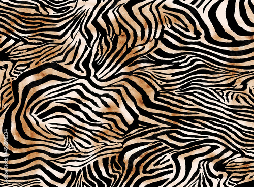 Seamless tiger texture, zebra pattern