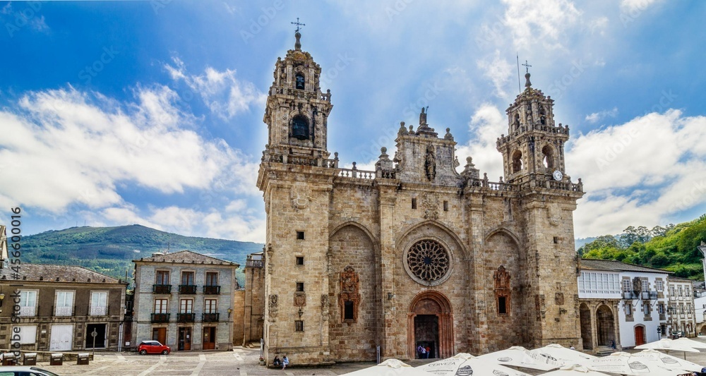 Fachada Catedral de Mondoñedo, Galicia