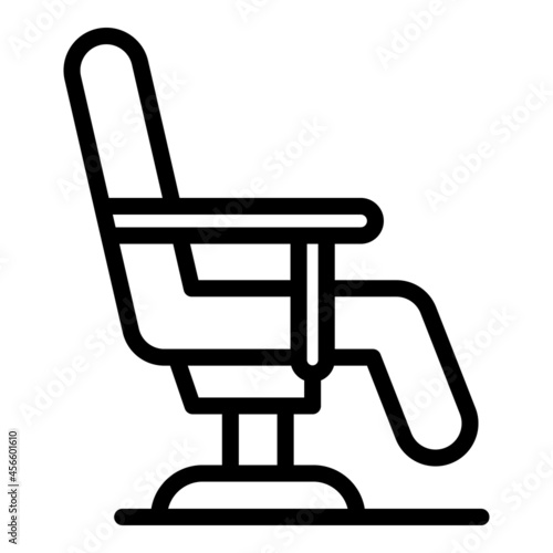 Parlor chair icon outline vector. Beauty salon. Hairdresser equipment